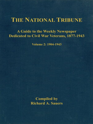cover image of The National Tribune Civil War Index